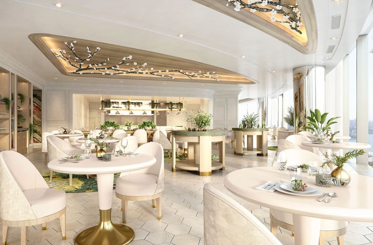 An artist's impression of Oncore by Clare Smyth in Sydney.